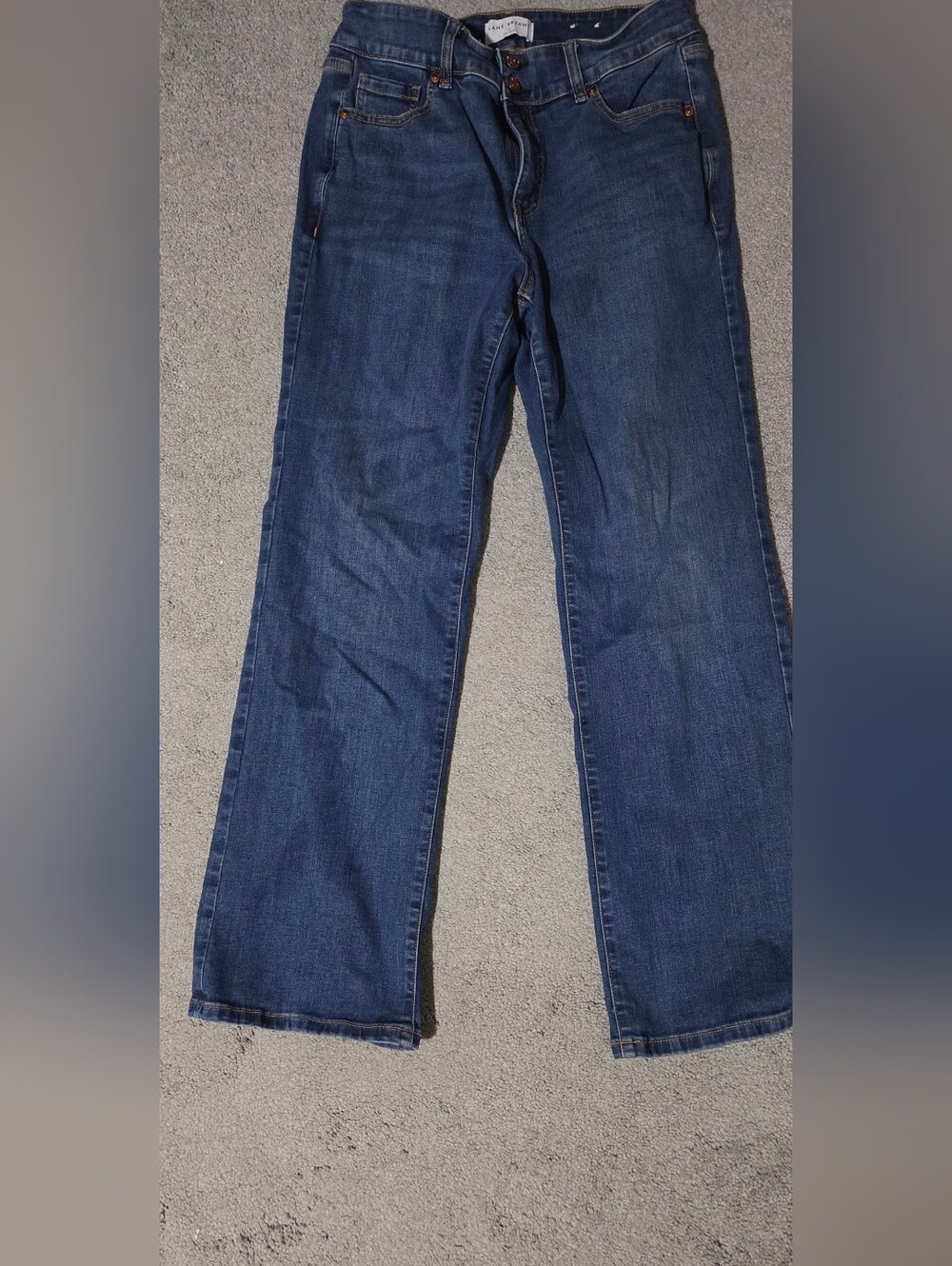 Lane Bryant Women's Boot Cut Jeans - Dark Blue